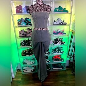 Wren Corset sweatshirt material corset set